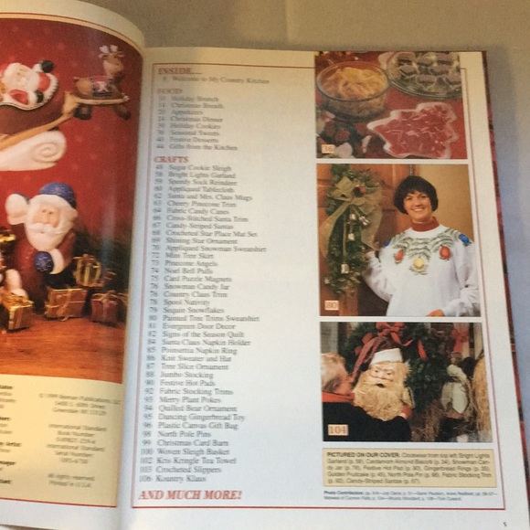 Country Woman Christmas 1999 hard cover book - Picture 4 of 11